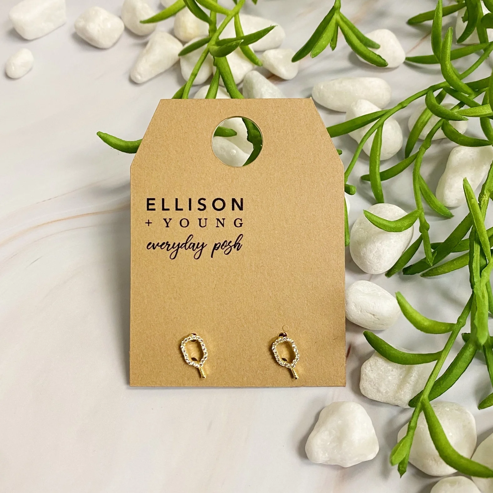 Club Pickleball Dainty Earrings - Image 3