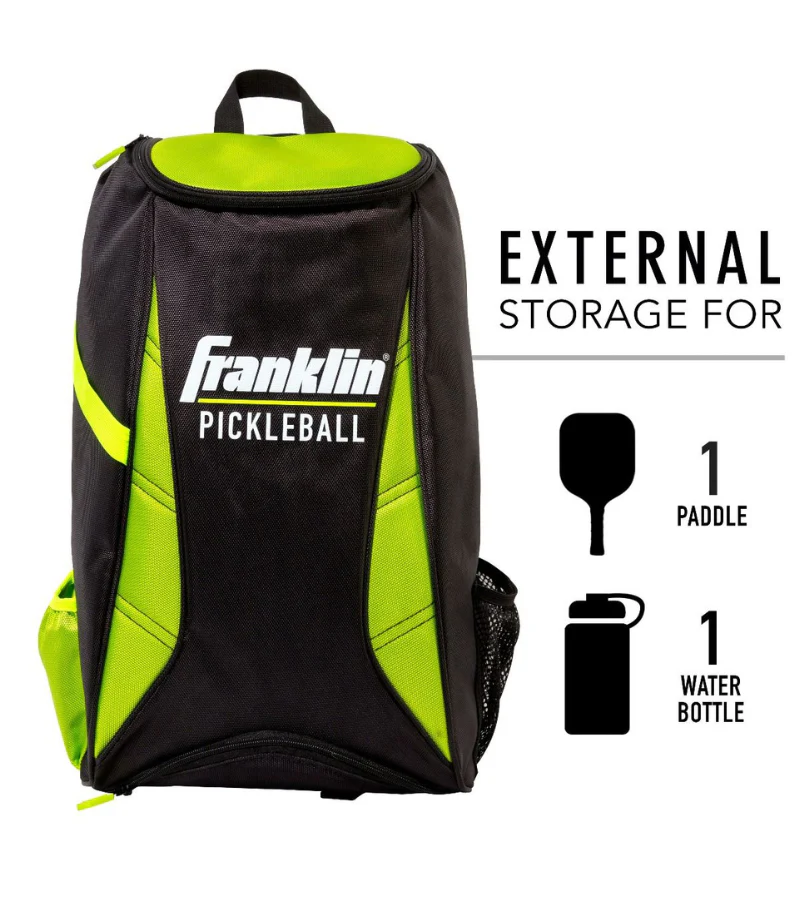 Franklin Deluxe Competition Pickleball Backpack Green - Image 4