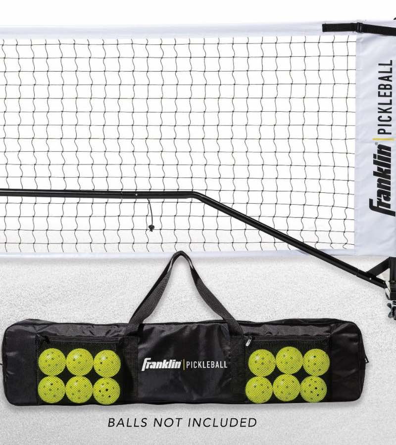 Franklin Official Tournament Full Sized Pickleball Net With Wheels - Image 9