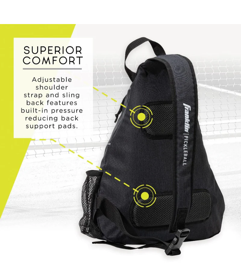 Franklin Pickleball Sling Bag Charcoal Grey - Image 4