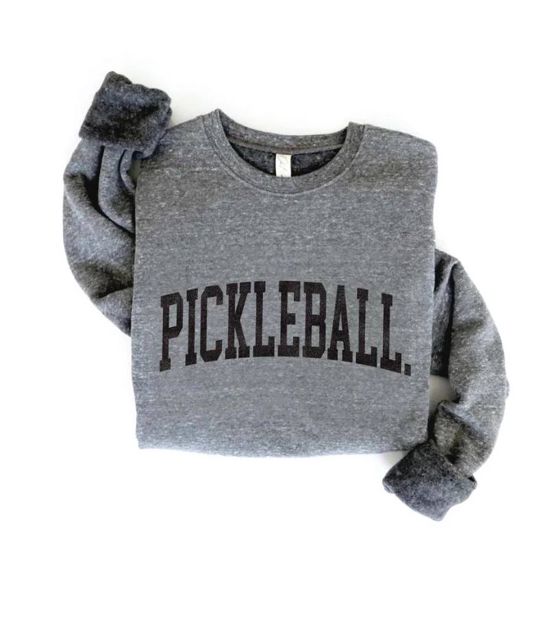 Graphic Style Pickleball Sweatshirt - Image 9