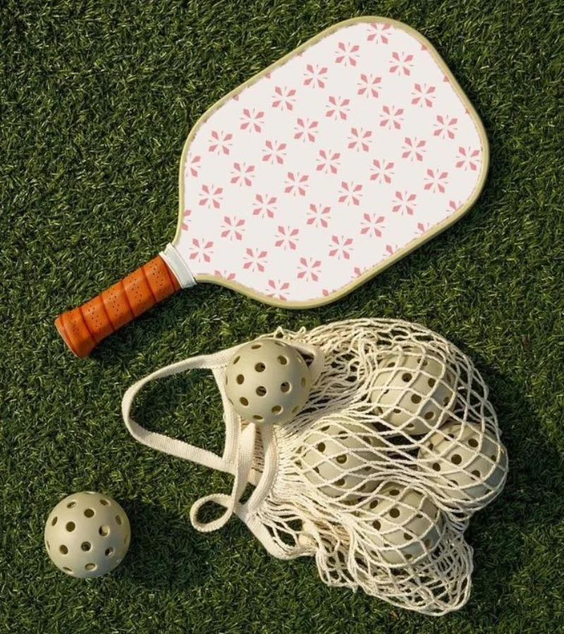 Kids Preppy Pickleball Paddle Set for Two - Image 5