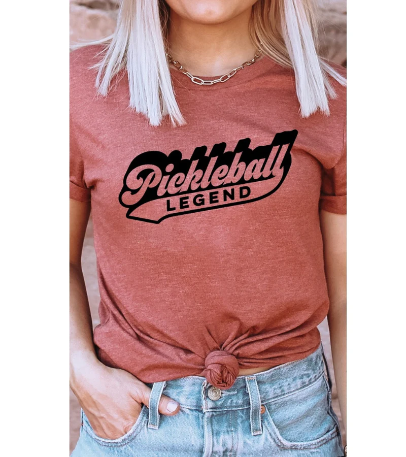 Pickleball Legend Retro T-Shirt - Image 3