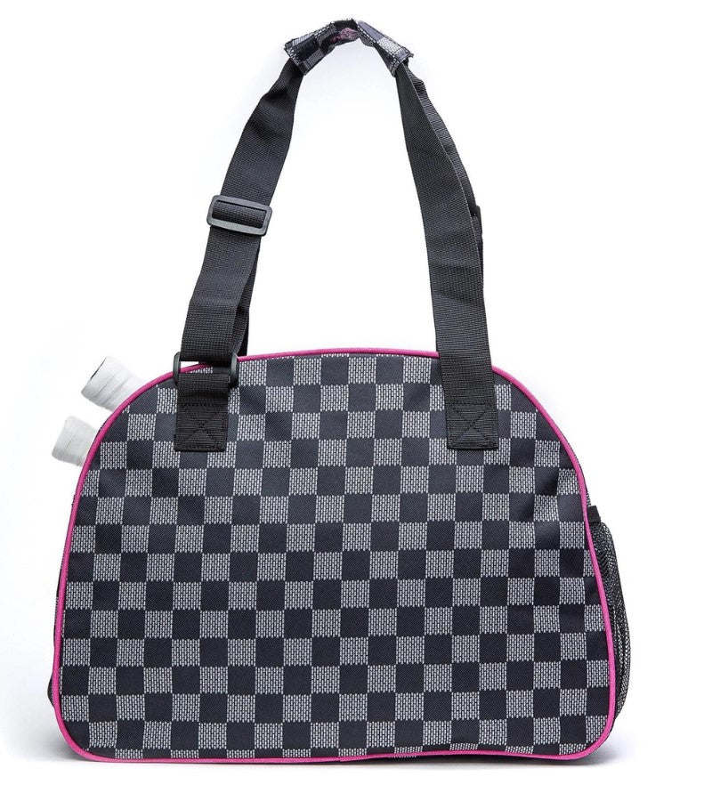 Pik 'le' Ball Checkered Premium Pickleball Tote Bag - Image 3