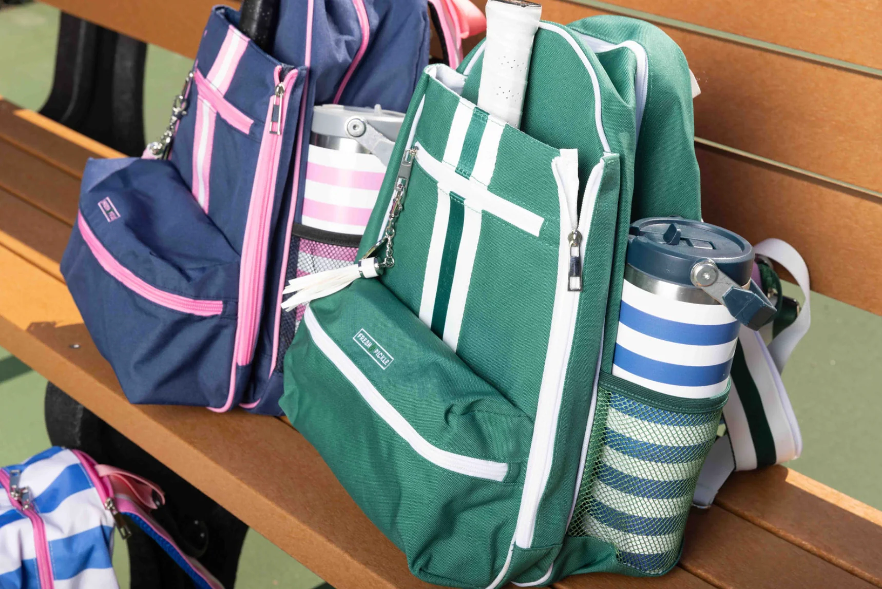 The Tedi Pickleball Backpack - Green - Image 3